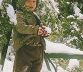 Here's a picture of me in1964.  Having a Merry Little Christmas in Mt. Baldy, CA - Susan O