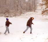 My brother Nick and I Christmas Eve 1999 (London, KY) - Hatter Family