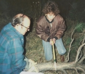As I lost my Dad this year, this photo that become my all time favorite. It depicts the generous spirit of my Dad, something I am thankful for in many ways. My definition of Christmas is sharing time and traditions together, creating memories and enjoying each other's company. - Debbie A