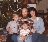 My husband, myself and my 3 stepsons who are now 35 and 39. - Dana W