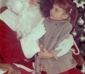Visiting Santa 1964 - Diane A