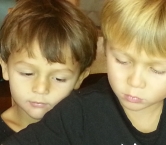 Our grandsons... Dante and Lance! - Richard L